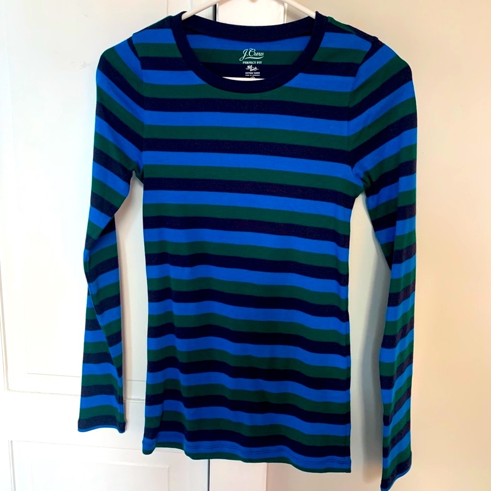 J.Crew fitted long-sleeved tee